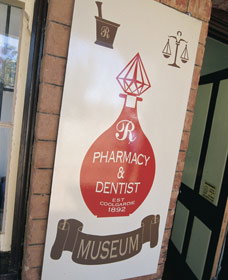 Pharmacy Museum Coolgardie