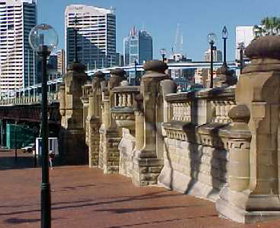 Pyrmont Bridge Sydney City