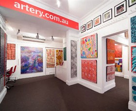The Artery Aboriginal Art Sydney City