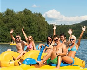 Aquafun Avoca Lake Avoca Beach