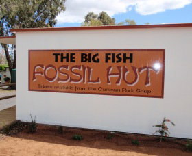 Big Fish Fossil Hut at Peak Hill Peak Hill