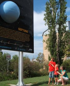Worlds Largest Virtual Solar System Drive - Find Attractions 1