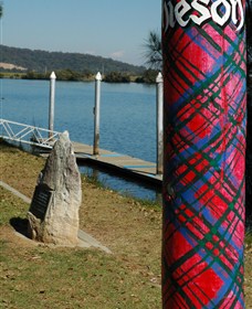 Maclean Tartan Power Poles - Find Attractions 1