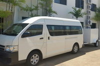 Airport Transfer to or fm Palm Cove accommodation for up to 13 people 7am-10pm