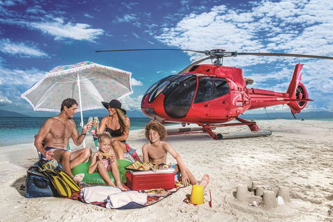 Private Helicopter Tour: Reef Island Snorkeling And Gourmet Picnic Lunch - Find Attractions 0