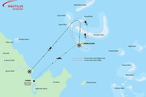 Fly To Green Island - Cruise Return - Find Attractions 0