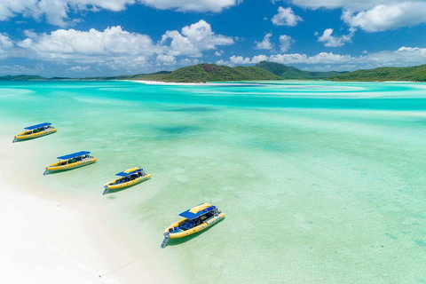 Great Barrier Reef Scenic Flight And Ocean Rafting Whitehaven Beach Day Trip - Find Attractions 2