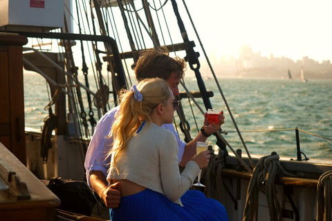 Sydney Harbour Tall Ship Wine & Canapes Evening Cruise - Find Attractions 1