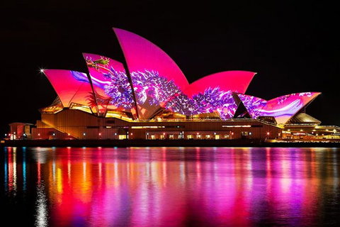 Vivid 90-Minute Sydney Harbour Small Group Catamaran Cruise - Find Attractions 1